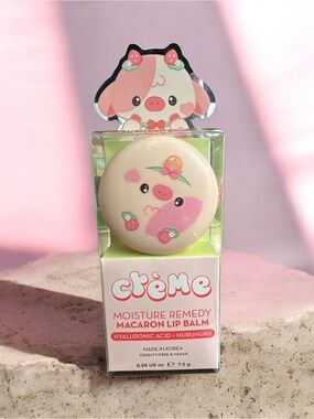 The Crème Ahop Moisture Remedy Macaron Lip Balm